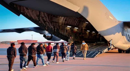 México niega la entrada de avión militar de EE.UU. con deportados