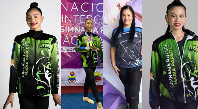 Cuatro zulianas son convocadas por la Federación Venezolana de Gimnasia