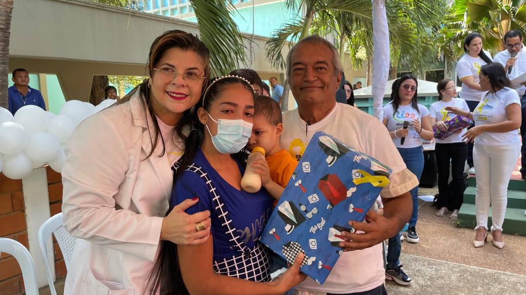 El Sahum celebra con «Toque de Campana» la victoria contra el cáncer de cuatro pequeños pacientes