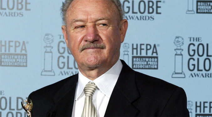 Encuentran muertos en su casa al actor Gene Hackman y su esposa