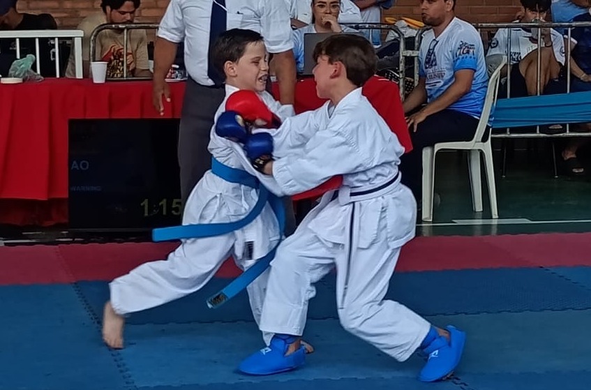 Unos 250 karatecas se midieron en el Torneo Virgen de la Chinita