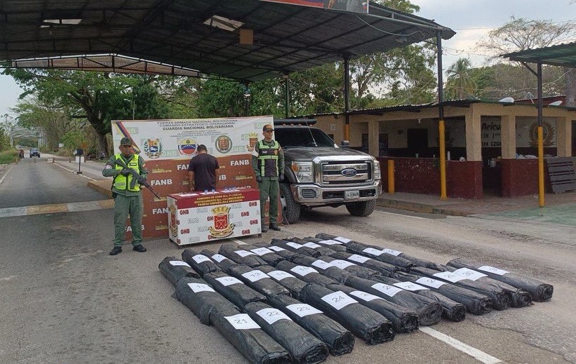 Fanb incauta cocaína en Machiques durante operación “Relámpago del Catatumbo”