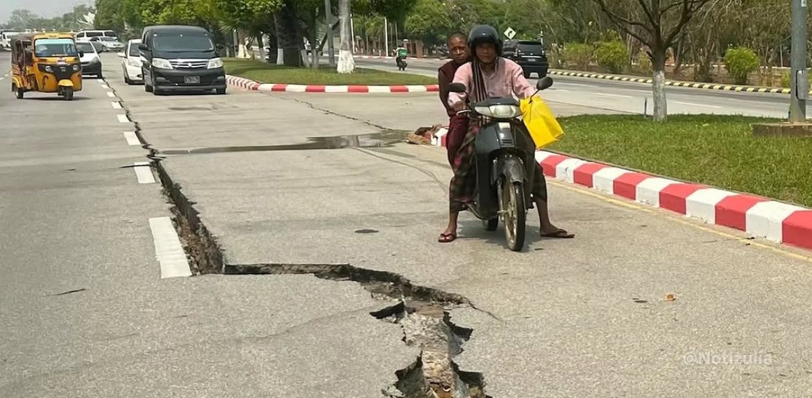 Birmania se hunde por EL devastador terremoto que deja ya más de 1.600 fallecidos