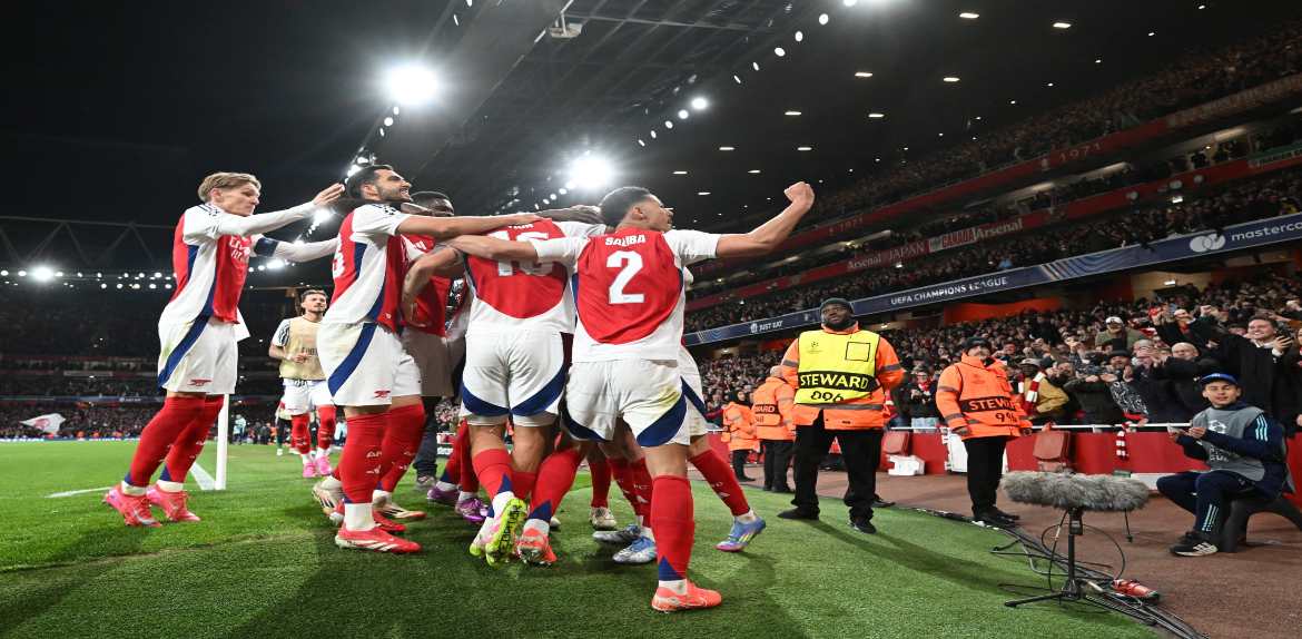 Arsenal goleó a Real Madrid en la Champions League y se acerca a las semifinales