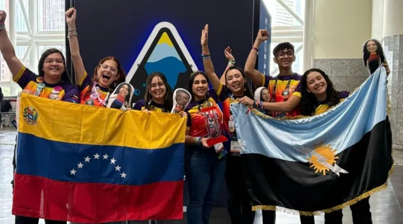 Jóvenes zulianos son galardonados en el Campeonato Internacional de Robótica en Texas