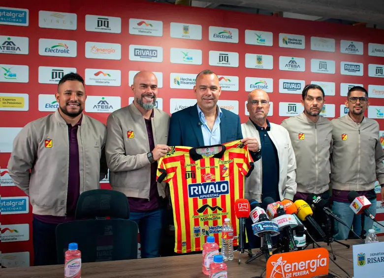 El venezolano Rafael Dudamel es presentado como nuevo entrenador del Deportivo Pereira