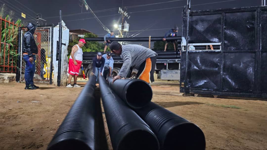 Gobierno optimiza recolección de aguas servidas en parroquia Luis Hurtado Higuera de Zulia