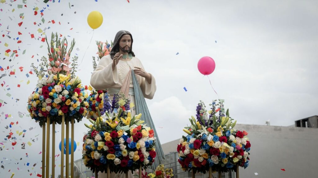 Imagen de Jesús de la Misericordia recorrió zonas de Maracaibo, San Francisco y La Cañada