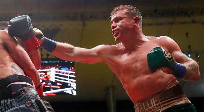 ‘Canelo’ no tuvo rival y se proclama el campeón absoluto de las 168 libras