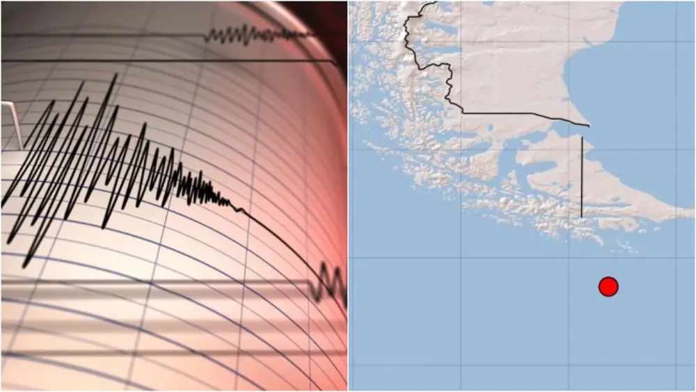 Fuerte terremoto de magnitud 7,5 en el sur de Chile y Argentina: emiten alerta de tsunami