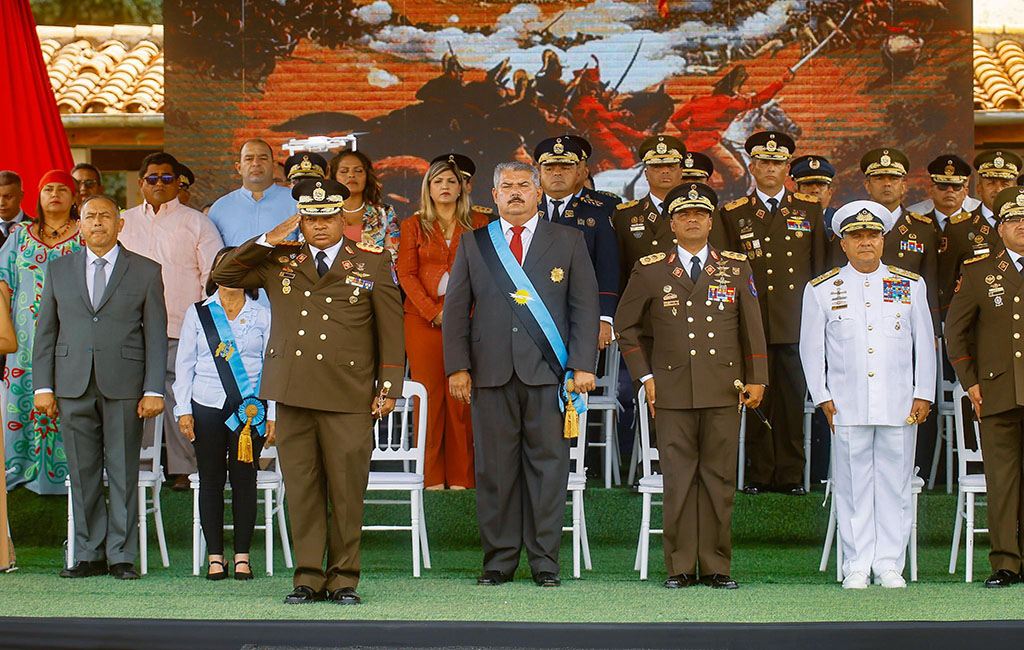 Caldera: Gesta histórica de 1821 seguirá flameando la bandera de la dignidad, la soberanía y la libertad