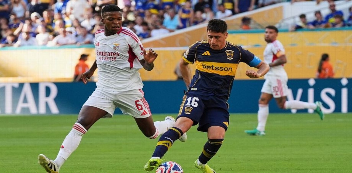Boca Juniors y Benfica empatan en el partido con más tensión del Mundial de Clubes