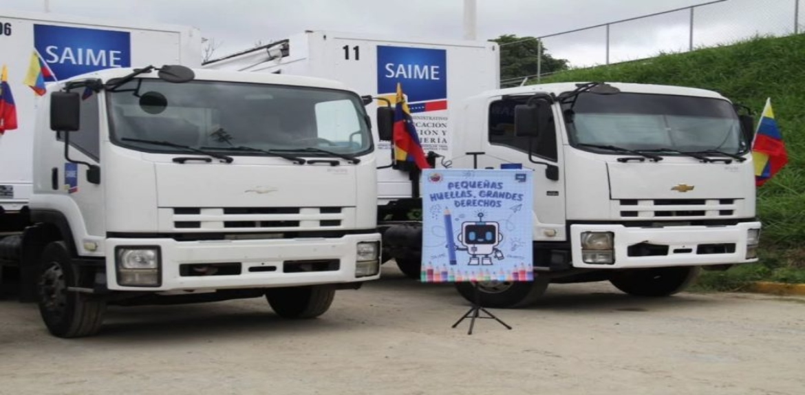 Saime habilitó para jornada nacional de cedulación infantil