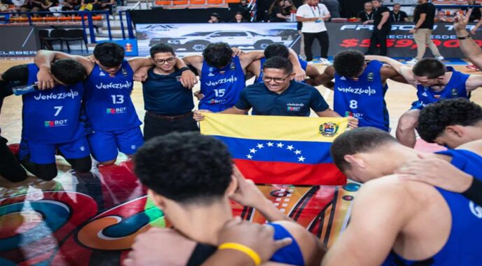 Venezuela cierra en el podio de la AmeriCup U16