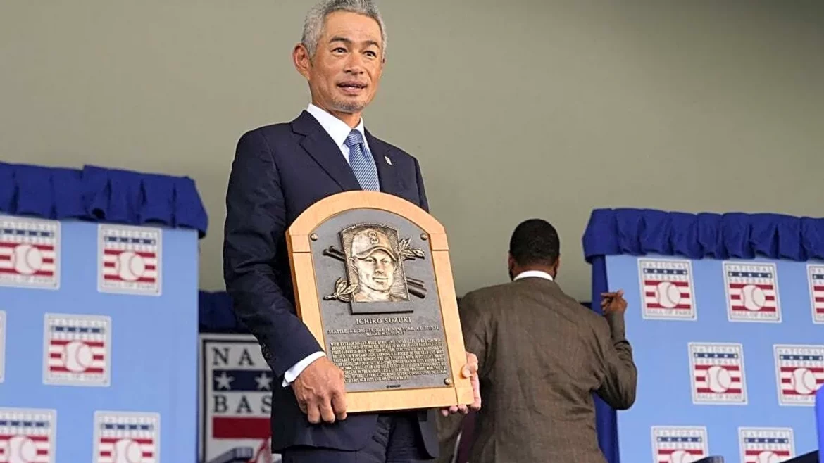 Ichiro Suzuki hace historia como el primer asiático exaltado al Salón de la Fama