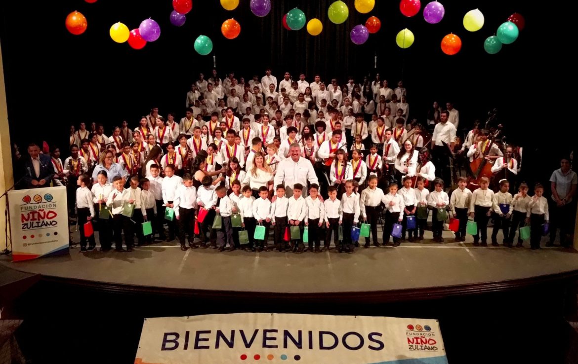 Con 420 músicos en escena cierra fin de curso el Sistema de Orquesta de Fundación del niño zuliano