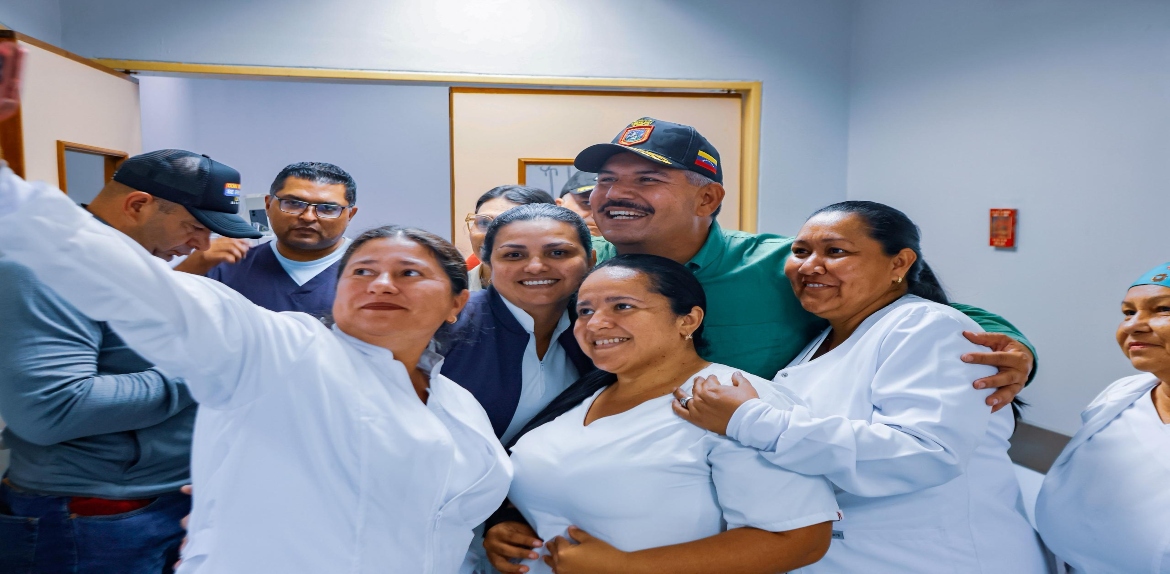 Gobernador Caldera despliega el Plan Cayapa de la Salud en el Hospital Nuestra Señora del Carmen