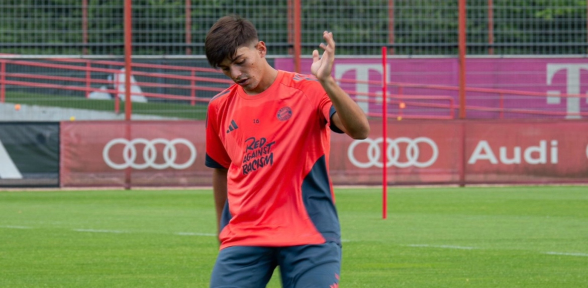 Venezolano Marco Morigi brilla con la cantera del Bayern Múnich en China