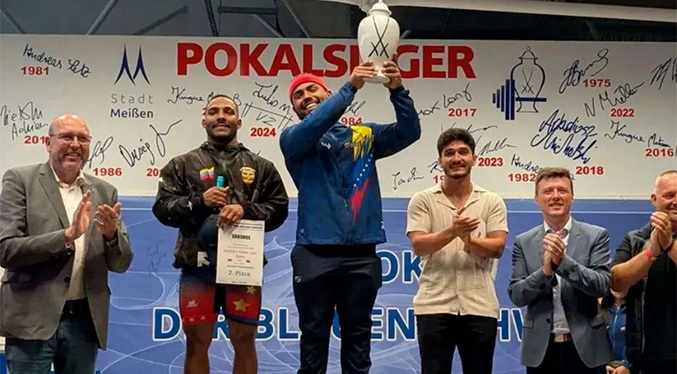 Proclaman campeones a los venezolanos Keydomar Vallenilla y Angelin Venegas en prestigioso torneo europeo