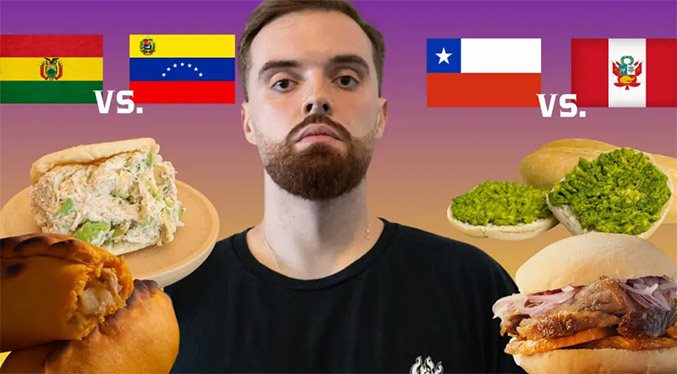 Arepa venezolana pasa a la gran final del mundial de desayunos de Ibai
