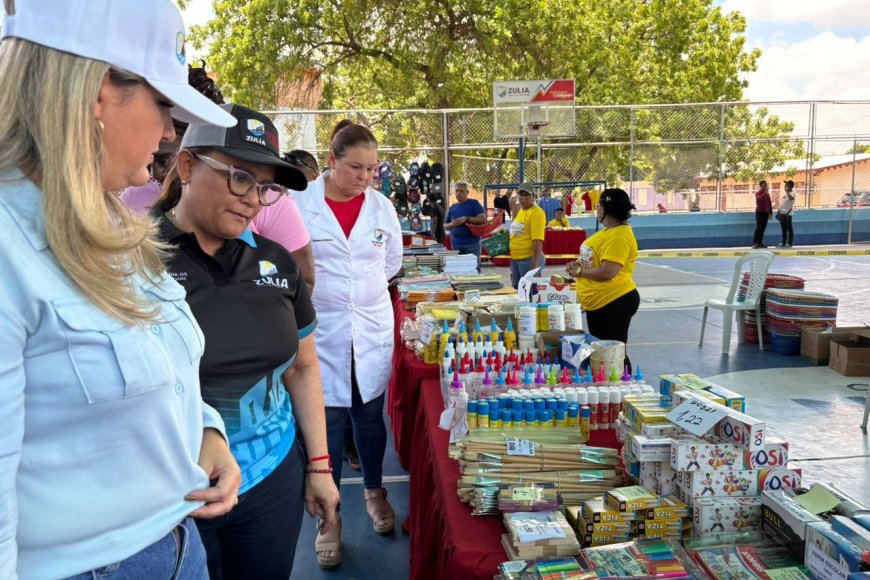 Feria Escolar Zulia 2025 “Regreso a clases” inicia su despliegue para el retorno a la escuela