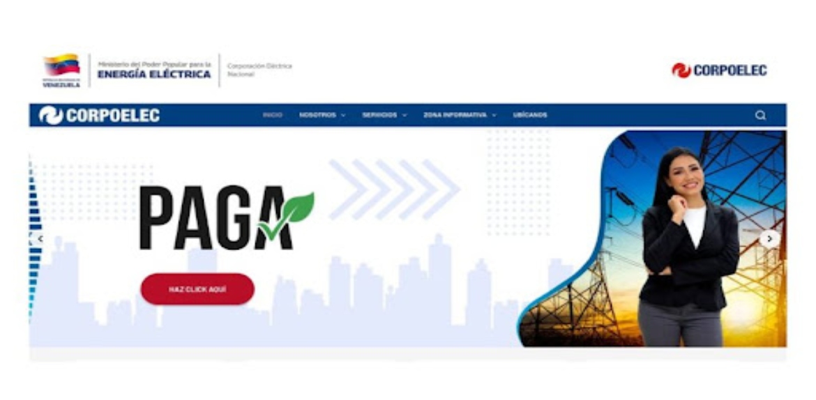 Corpoelec estrena portal web para fortalecer conexión con usuarios