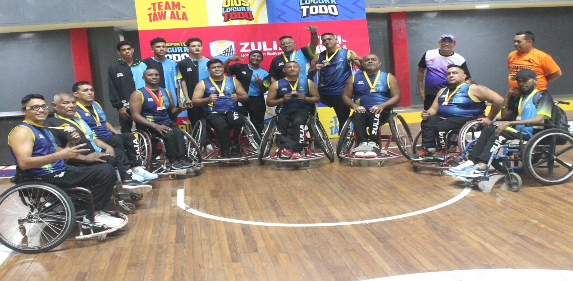 Zulia campeón del Super 4 de Baloncesto sobre Silla de Ruedas