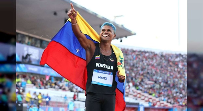 José Maita y María Rojas se coronan en los 800 metros de la Liga Nacional de Atletismo