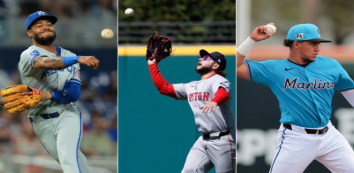 Los venezolanos Maikel García, Wilyer Abreu y Javier Sanoja ganan el Guante de Oro