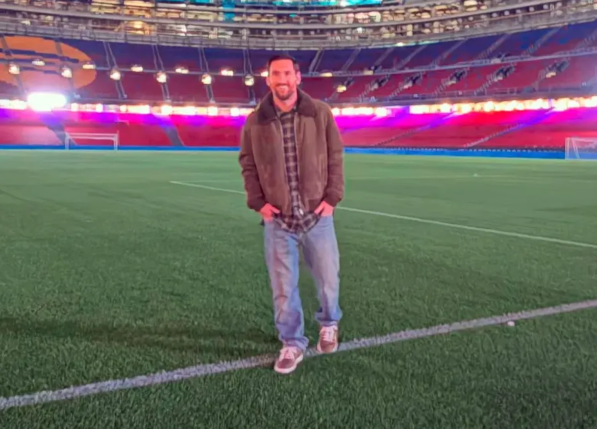 Messi volvió al Camp Nou: “Ojalá algún día pueda volver”