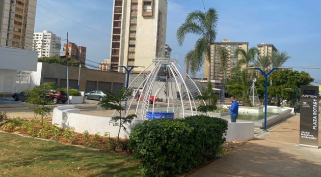 Plaza Rotary recuperada por la Alcaldía de Maracaibo incluye Wi-Fi