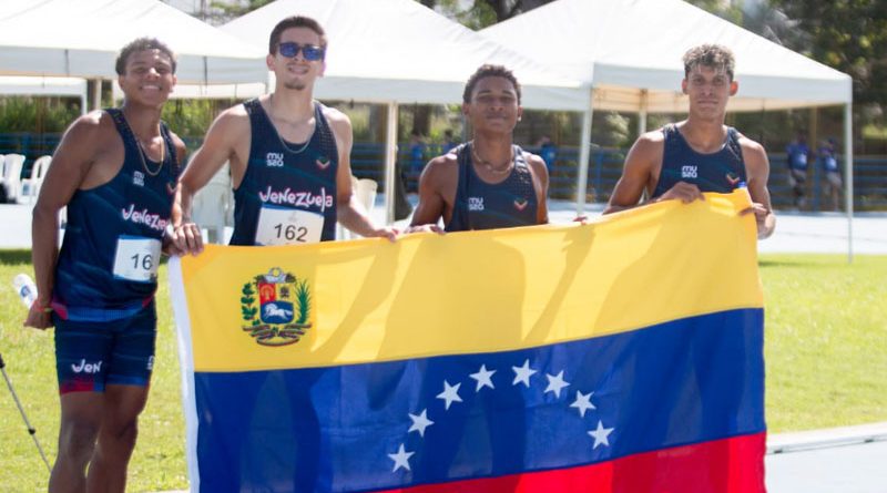 El zuliano Santiago Quintero regresa con trío de doradas de los Juegos CAC Escolares