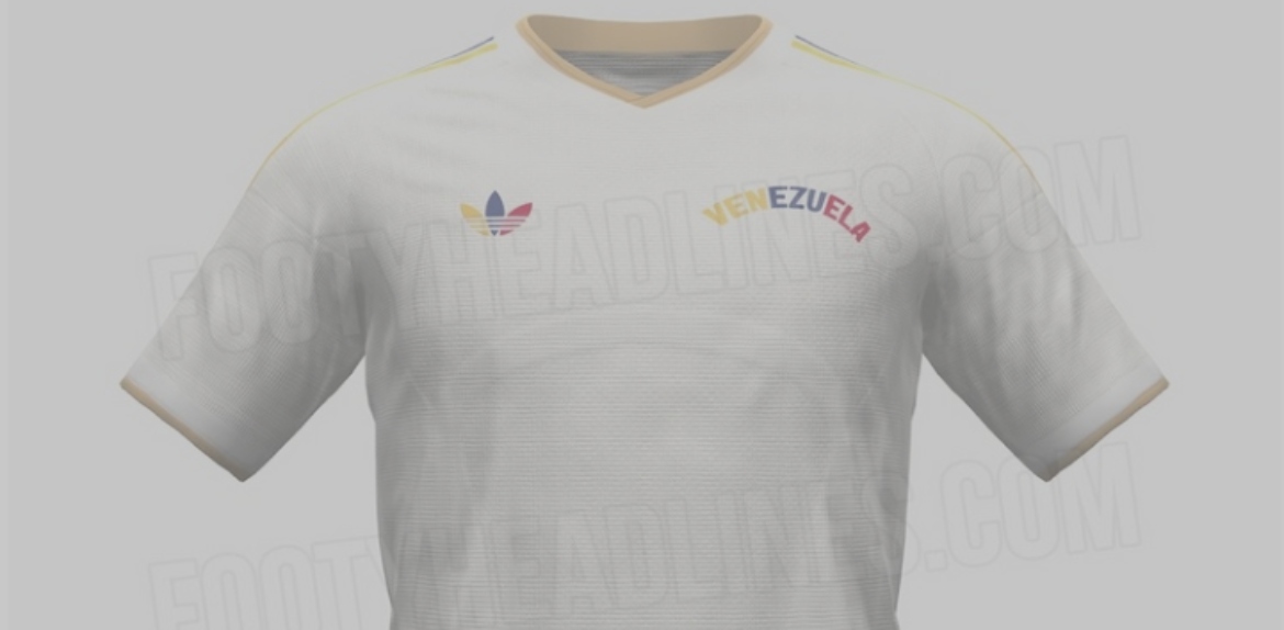 Filtraron cómo sería la nueva camiseta alternativa de la Selección de Venezuela