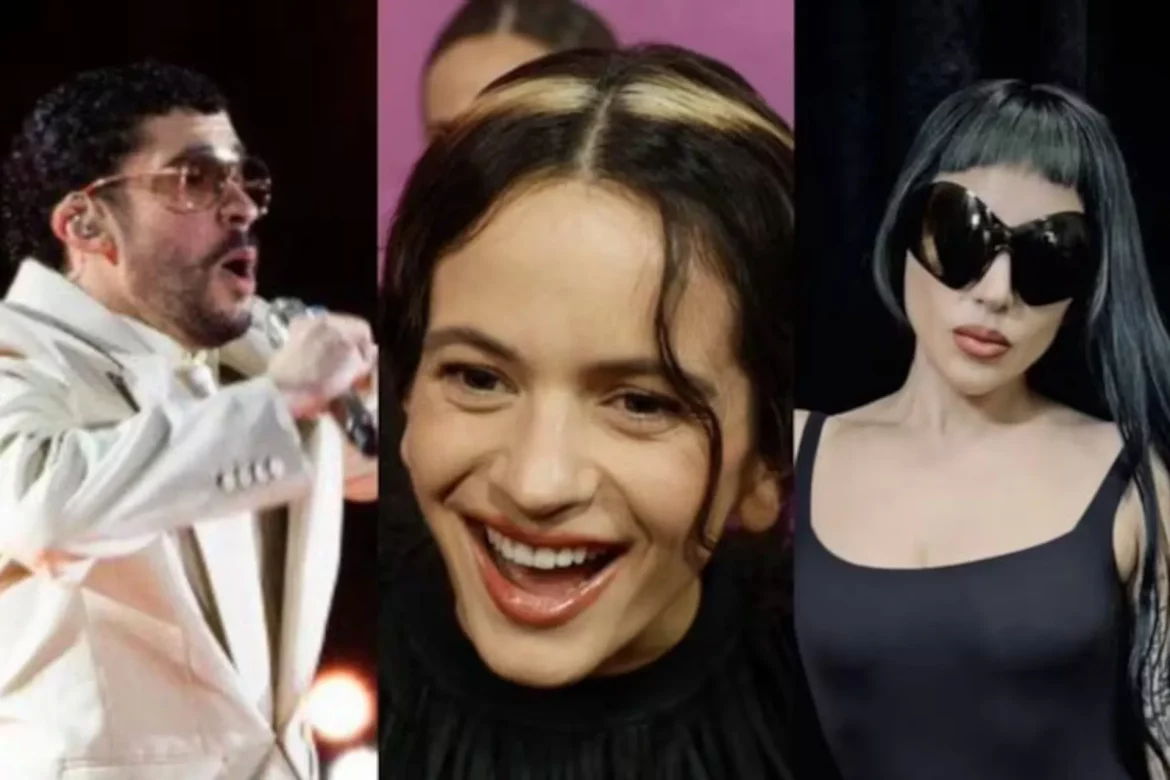 Bad Bunny, Rosalía y Lady Gaga se alzan en el podio musical de 2025