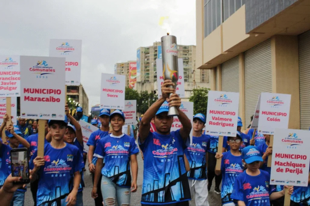 Zulia recibe la antorcha comunal rumbo a los Judenacom 2025