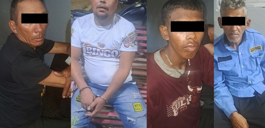 Cuatro peligrosos ladrones atrapados tras audaz robo de bombas vitales en la Unidad de Diálisis de Maracaibo