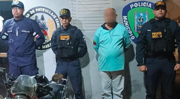 Polimaracaibo aprehende a hombre por violencia contra una mujer