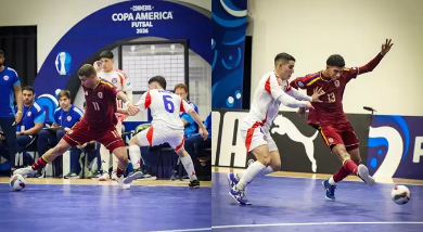 La Vinotinto de Futsal vence a Chile y lidera su grupo
