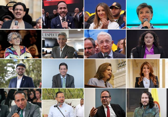 Inicio de la fase clave en las campañas presidenciales en Colombia para 2026